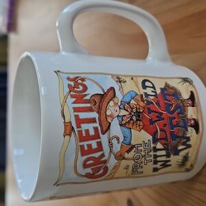 Vintage Mary Engelbreit Wild West Mug